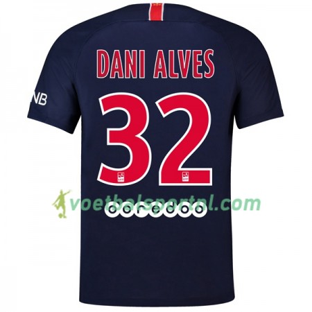 Paris Saint-Germain Dani Alves 32 Thuis Shirt 2018-19